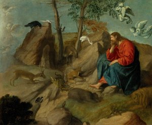 Kristus i ørkenen, ca. 1515-20